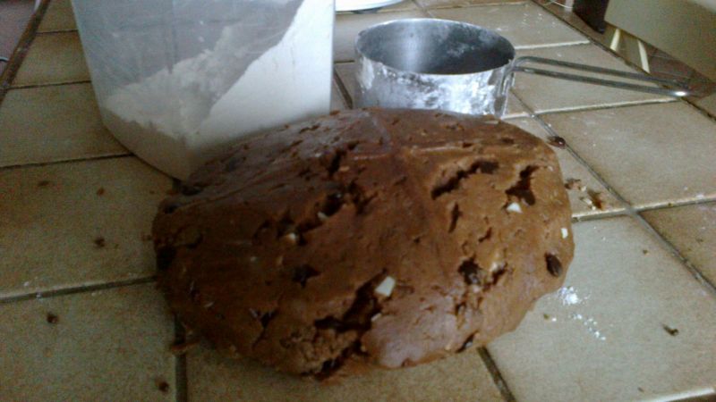 Korzenne ciasteczka z nutą czekolady