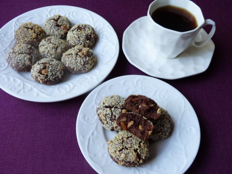Korzenne ciasteczka ze skórką pomarańczową