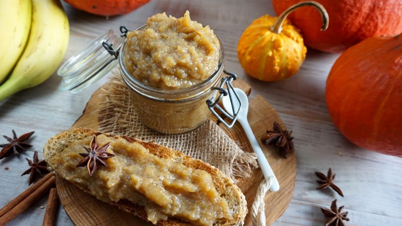 Korzenny dżem dyniowo-banananowy Korzenny dżem dyniowo-banananowy