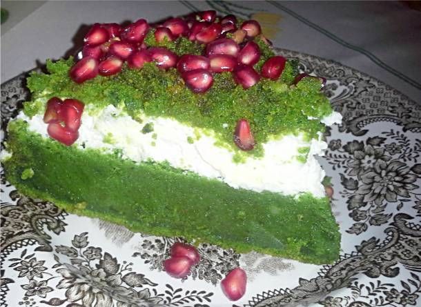 Kosmiczne ciasto szpinakowe 