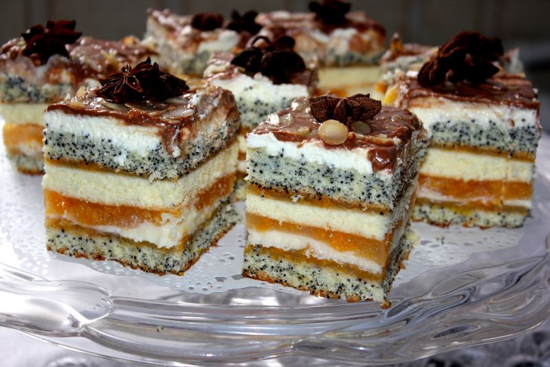 Kostka brzoskwiniowo-anyżowa