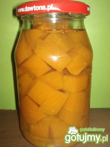 Kostki dyni w occie Kostki dyni w occie