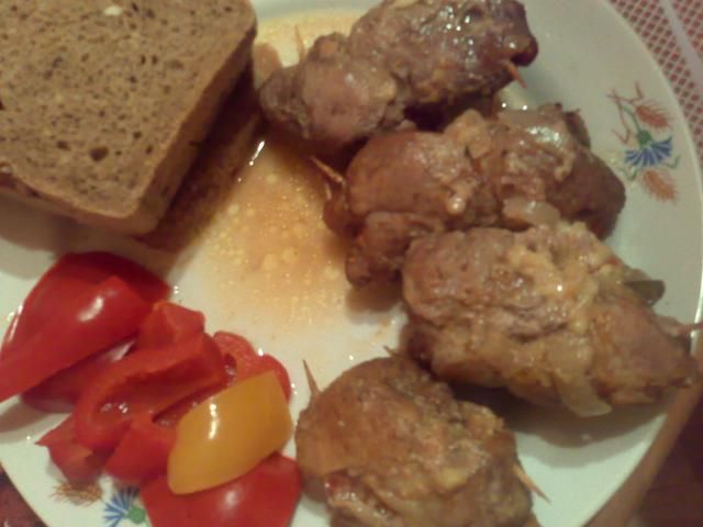 Koszyczki z karkówki Koszyczki z karkówki