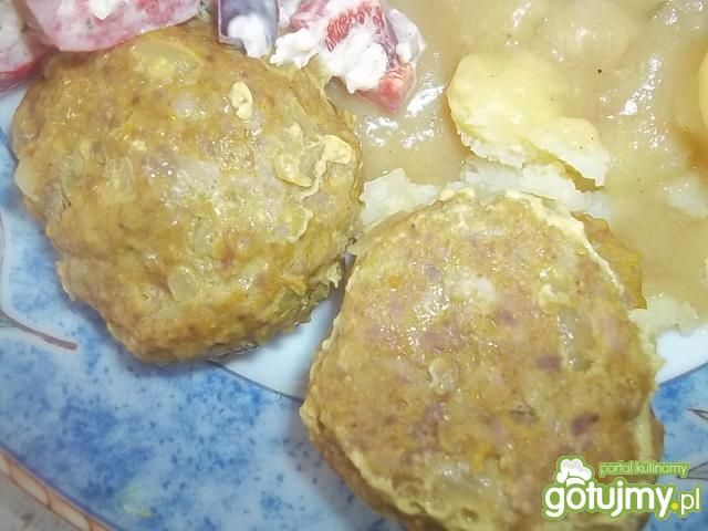 Kotleciki curry gotowane na parze Kotleciki curry gotowane na parze