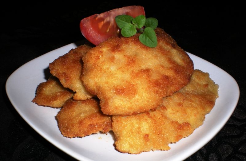 Kotleciki drobiowe w musztardowej panierce