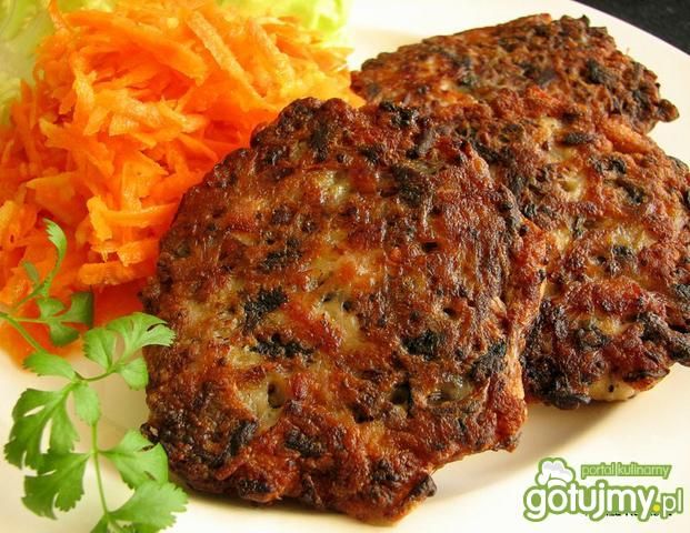 Kotleciki drobiowe z grzybami Kotleciki drobiowe z grzybami