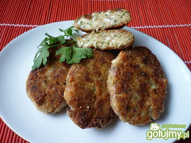 Kotleciki jajeczno-pieczarkowe