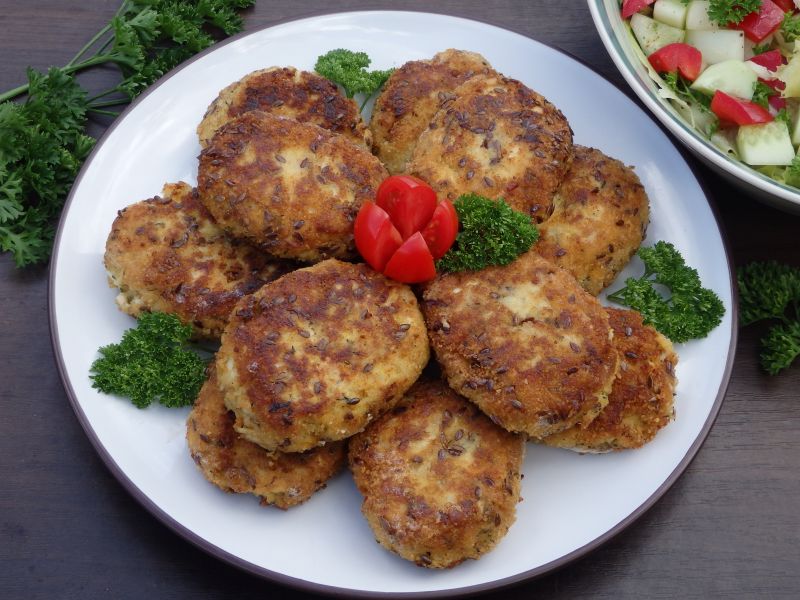 Kotleciki kalafiorowo-jajeczne