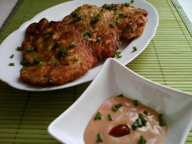 Kotleciki majonezowe z kurczakiem