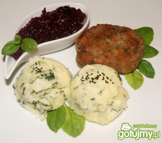 Kotleciki mielone z białej kiełbasy