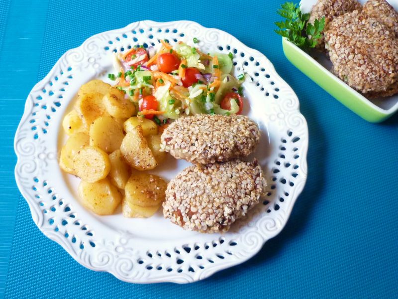 Kotleciki mielone z kalarepką Kotleciki mielone z kalarepką