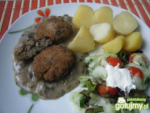 Kotleciki mielone z pieczarkami wg Reniz Kotleciki mielone z pieczarkami wg Reniz