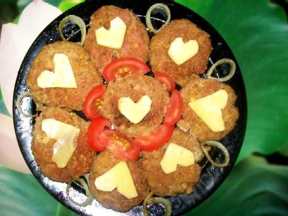 Kotleciki mielone z ser(c)em żółtym