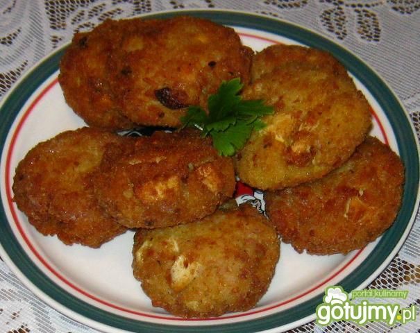 Kotleciki mięsno - ryżowe z jajkiem Kotleciki mięsno - ryżowe z jajkiem