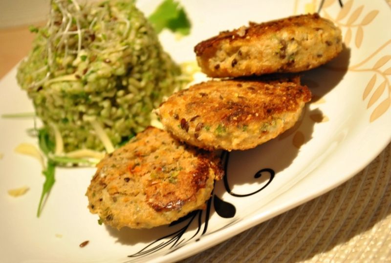 Kotleciki rybne pieczone lub smażone Kotleciki rybne pieczone lub smażone