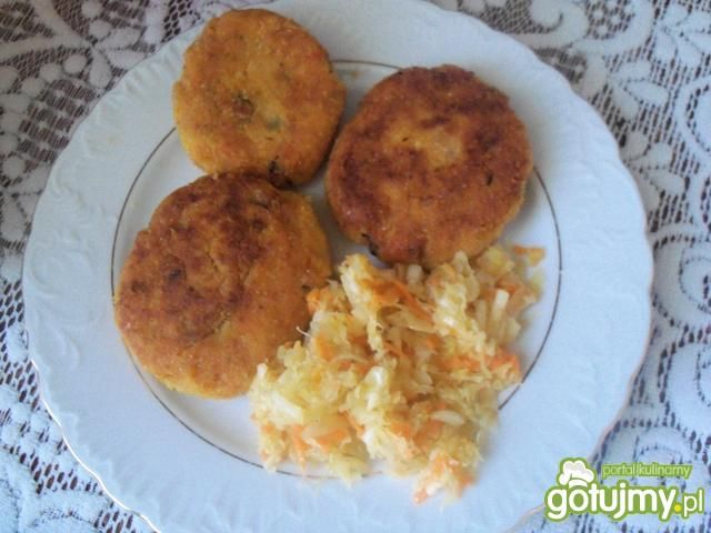 Kotleciki ryżowe z marchewką Kotleciki ryżowe z marchewką