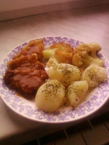 Kotleciki schabowe w sosie Kotleciki schabowe w sosie