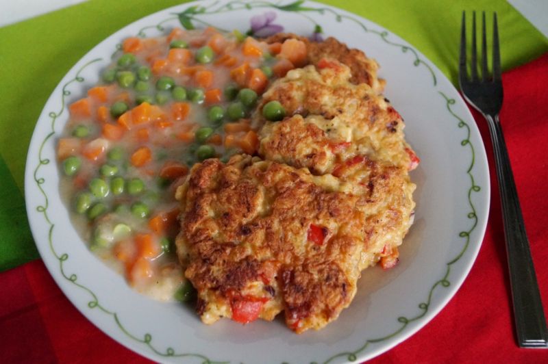 Kotleciki z bulgurem i kurczakiem