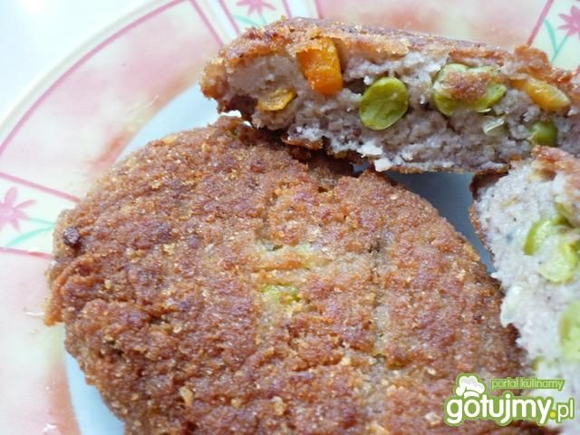 Kotleciki z cielęciny z warzywami Kotleciki z cielęciny z warzywami