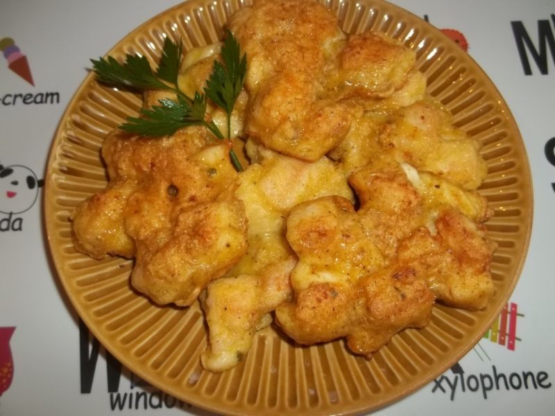 Kotleciki z fileta z kurczaka w cieście 