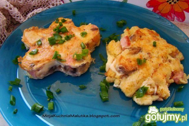 Kotleciki z grzanek i pieczarek  Kotleciki z grzanek i pieczarek