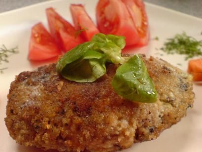 Kotleciki z jajek i pieczarek.