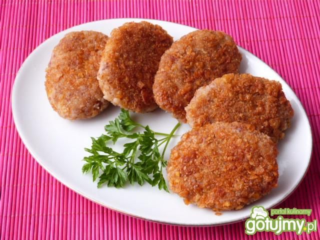 Kotleciki z kaszy gryczanej i ryżu