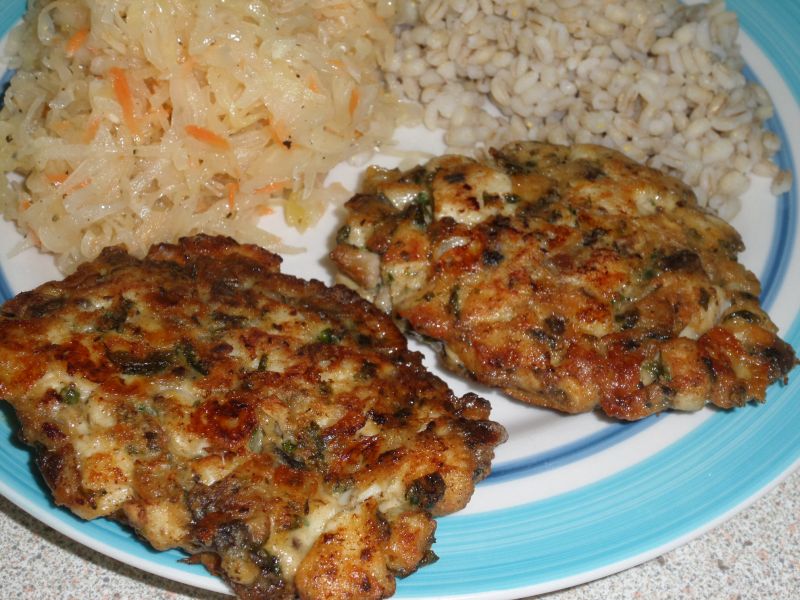 Kotleciki z kurczaka i mozzarellą