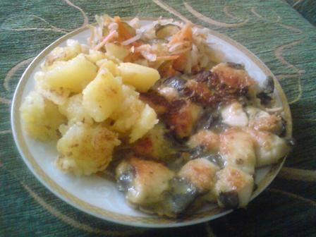 Kotleciki z kurczaka i pieczarek