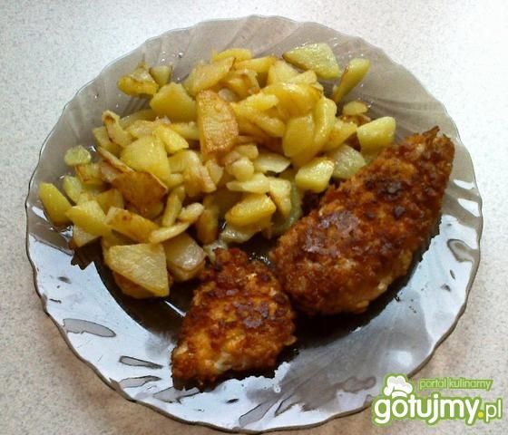 Kotleciki z kurczaka w kukurydzy