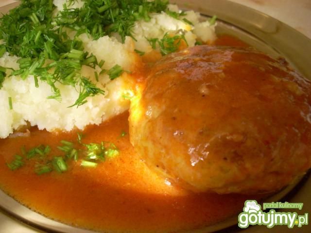 Kotleciki z kurczaka w sosie pomidorowym Kotleciki z kurczaka w sosie pomidorowym