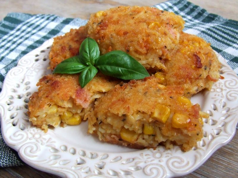 Kotleciki z makaronu