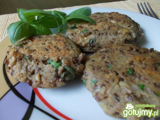 kotleciki z soczewicy, bazylii i curry