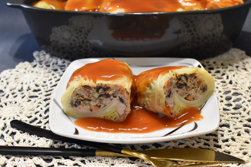 Kotlet chiński w kapuście Kotlet chiński w kapuście