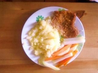 Kotlet i warzywa zestaw nr 2  Kotlet i warzywa zestaw nr 2