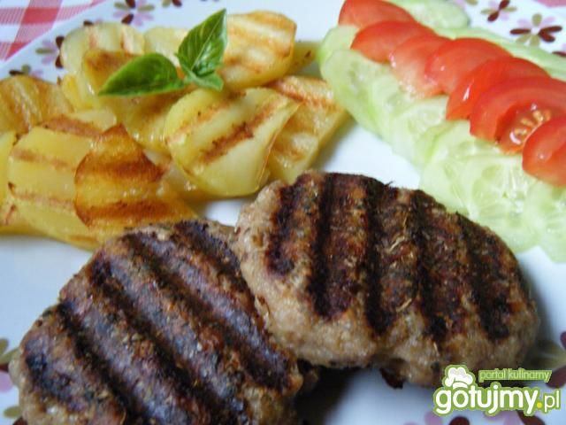 Kotlet mielony z grilla Kotlet mielony z grilla