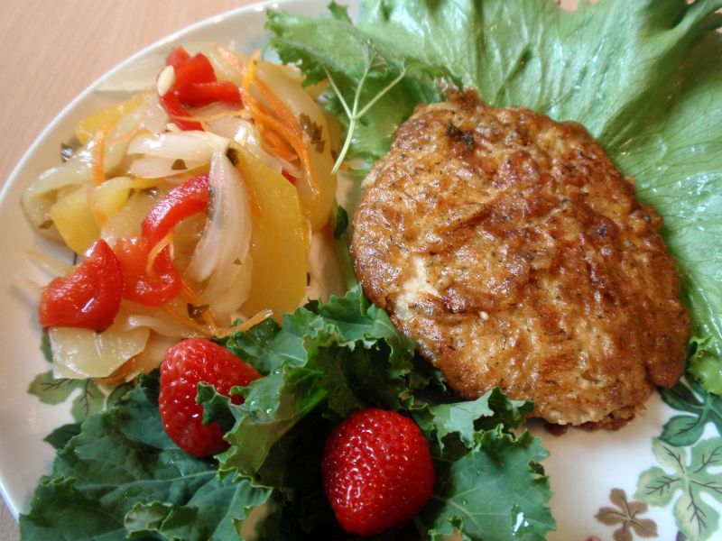 Kotlet schabowy w  panierce