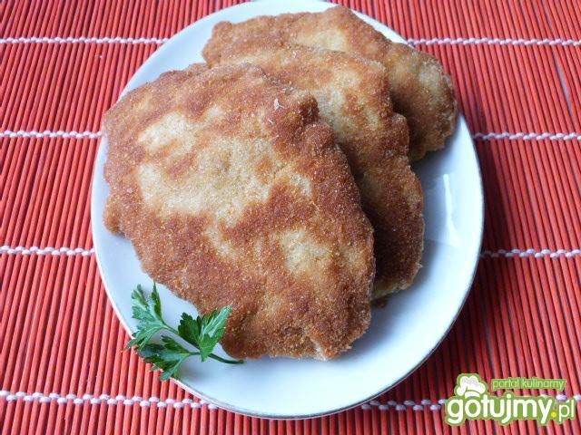 Kotlet schabowy z majerankiem  Kotlet schabowy z majerankiem