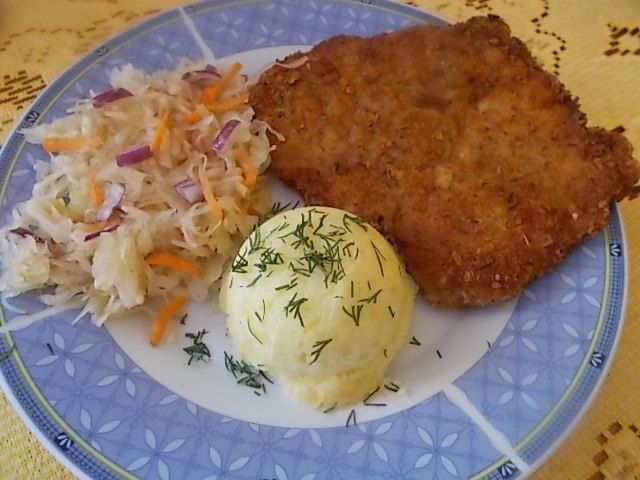 Kotlet w grzybowej panierce Kotlet w grzybowej panierce