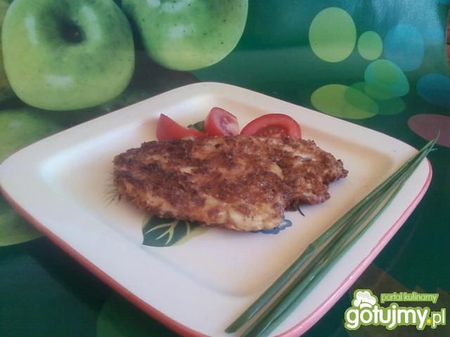 Kotlet w smażonej cebuli. Kotlet w smażonej cebuli.