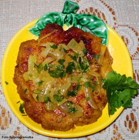 Kotlet wieprzowy siekany : Kotlet wieprzowy siekany :