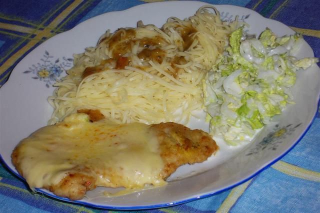 Kotlet z indyka z serem Kotlet z indyka z serem