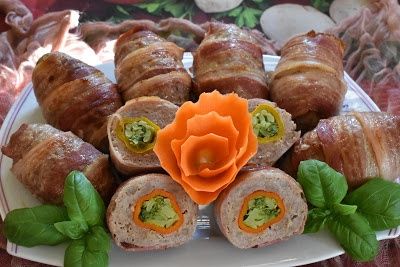 Kotlet z kolorową niespodzianką