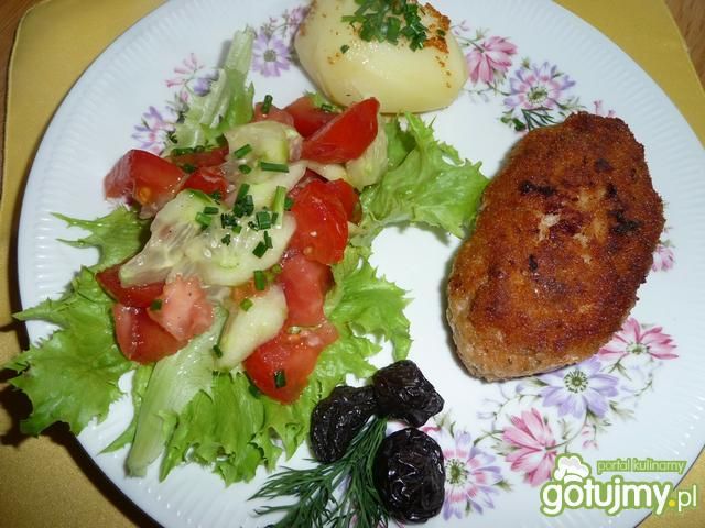 Kotlet ze śliwką