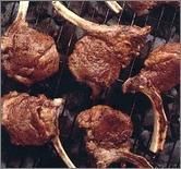 Kotlety baranie z rusztu Kotlety baranie z rusztu