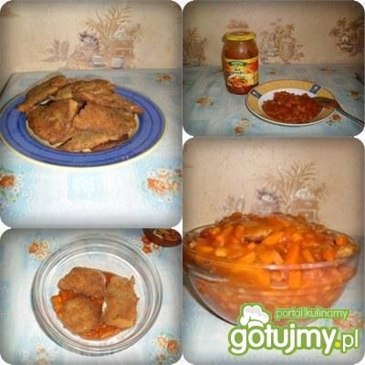 Kotlety drobiowe w sosie greckim