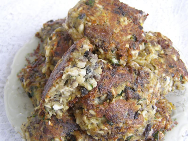 Kotlety grzybowo-jajeczne.