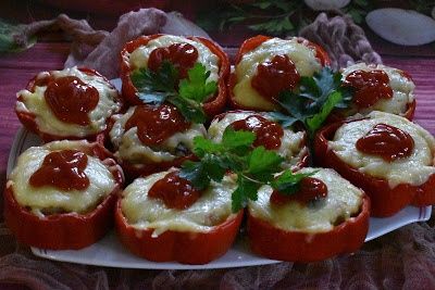 Kotlety Gyros w papryce