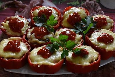 Kotlety Gyros w papryce