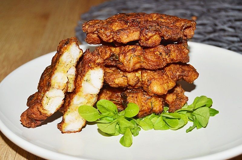 Kotlety indycze siekane z marchewką